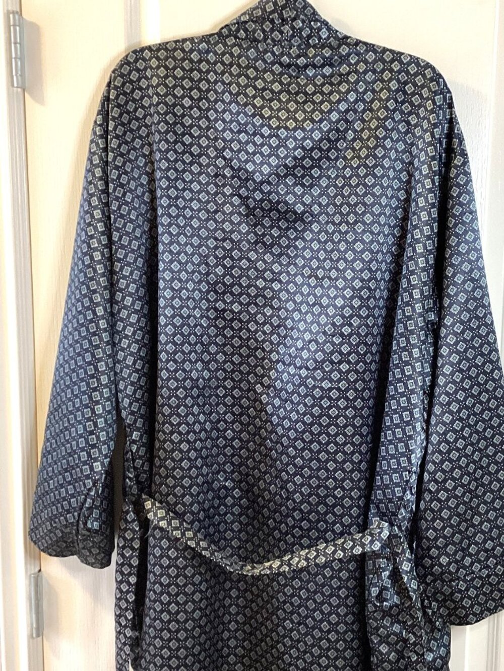 Penman's Men's Classic Lightweight Wrap Around Bathrobe Lounge Size 0/S - Picture 5 of 8